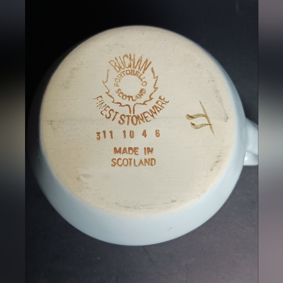 Thistle Ware BUCHAN SCOTLAND PORTOBELLO STONEWARE MUG cup - Picture 4 of 7